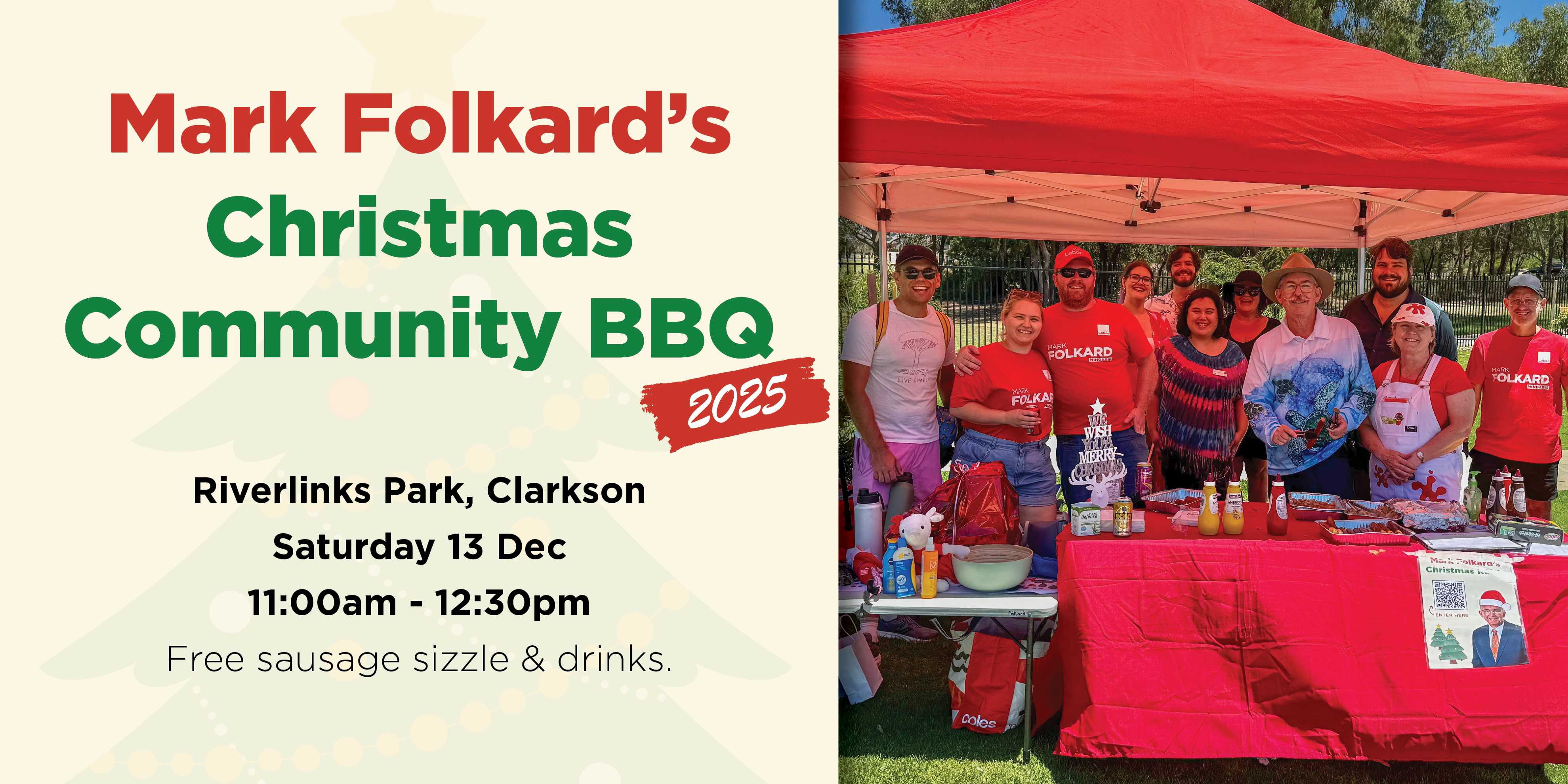 Christmas Community BBQ 2025 Main Image